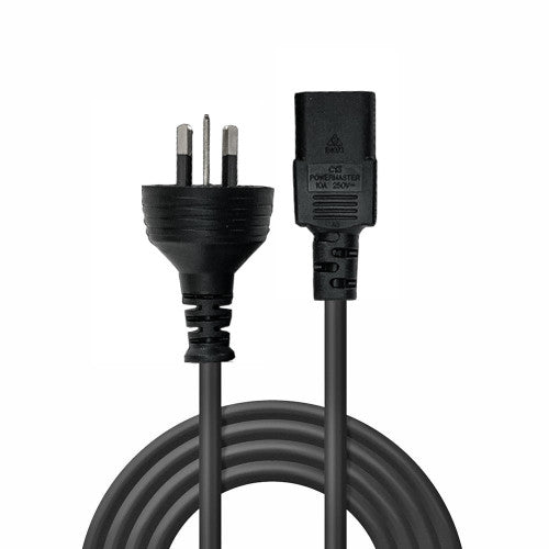 Lindy 10m Power Cable 10A 3-Pin Plug to IEC C13 Socket