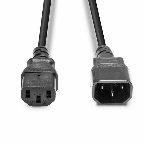 Lindy 10m Power Cable 10A IEC C14 Plug to C13 Socket