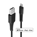 Lindy 1m USB Type A to Lightning Cable Black