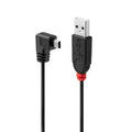 Lindy 1m USB 2.0 Cable Type A to 90 Degree Mini-B
