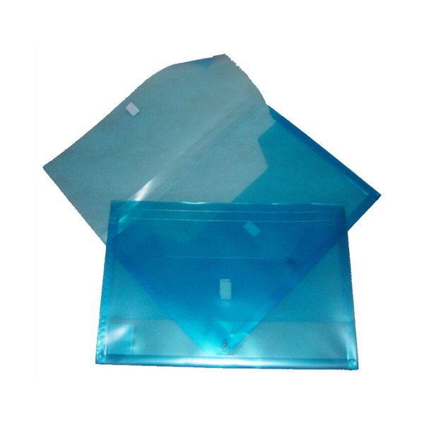 Colby 325F Polywally Wallet Foolscap Blue Pack of 12