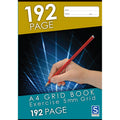 Sovereign Grid Book A4 5mm Grid 192 Page Pack of 10