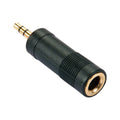 Lindy 3.5mm Stereo Jack Male to 6.3mm Female Audio Adapter