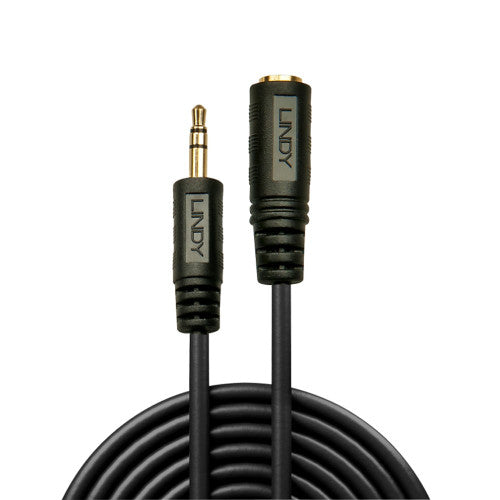 Lindy 3m Premium 3.5mm Stereo Audio Extension Cable