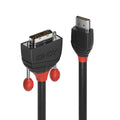 Lindy 2m HDMI to DVI-D Cable Black Line