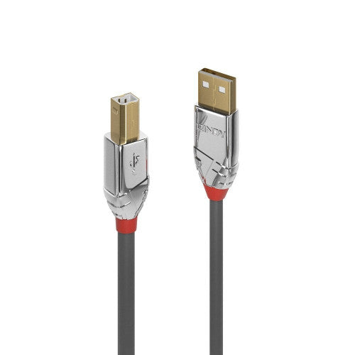 Lindy 3m USB 2.0 Type A to B Cable Cromo Line