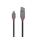 Lindy 2m USB 2.0 Cable Type A to Micro-B Anthra Line
