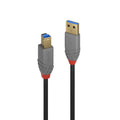 Lindy 0.5m USB 3.0 Type A to B Cable Anthra Line