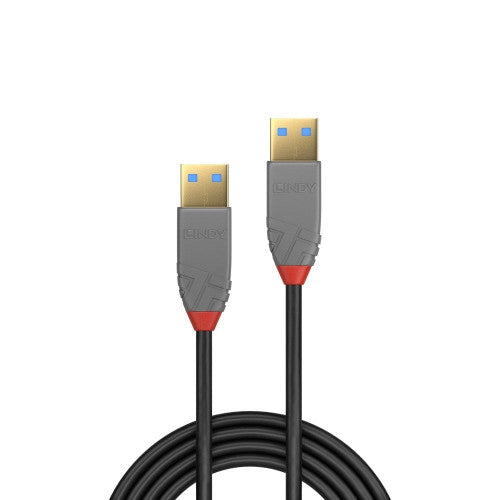 Lindy 3m USB 3.0 Type A to A Cable Anthra Line