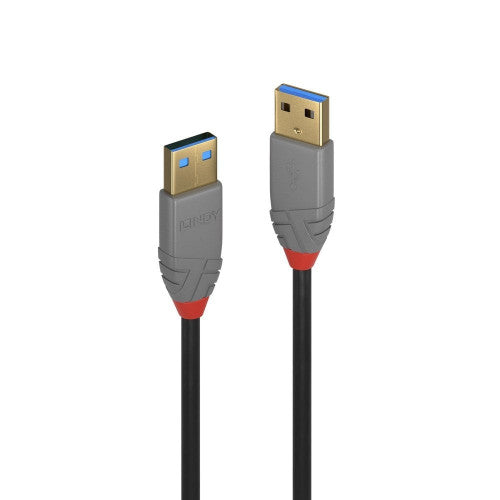 Lindy 3m USB 3.0 Type A to A Cable Anthra Line