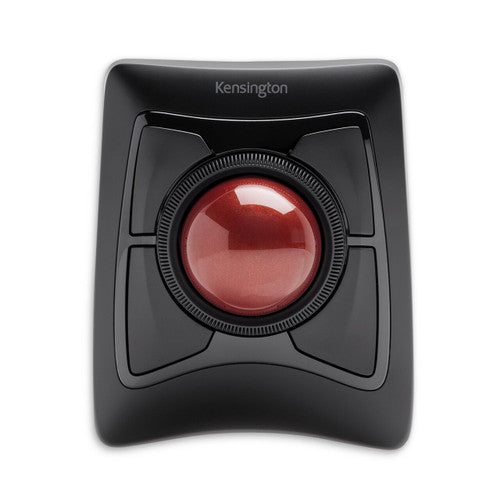 Kensington Expert Mouse Wireless Trackball Black and Red