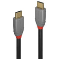 Lindy 1m USB 3.2 Type C to C Cable 20Gbps 5A PD Anthra Line