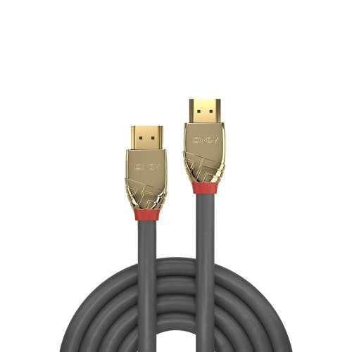 Lindy 1m Ultra High Speed HDMI 2.1 Cable Gold Line