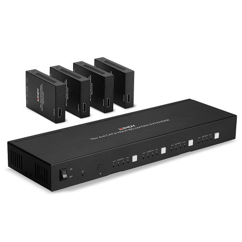Lindy 70m Cat6 4x4 HDMI 4K60 Matrix Extender