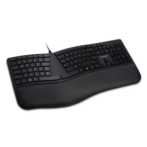 Kensington Pro Fit Ergo Wired Keyboard Black