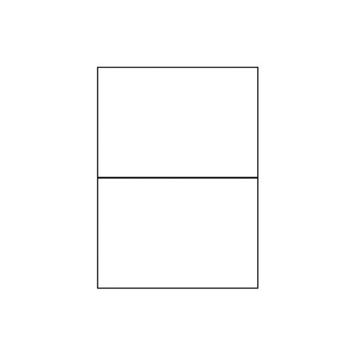 Unistat 38938 Multipurpose Labels 148 x 210mm 2UP 100 Sheets 200 Labels
