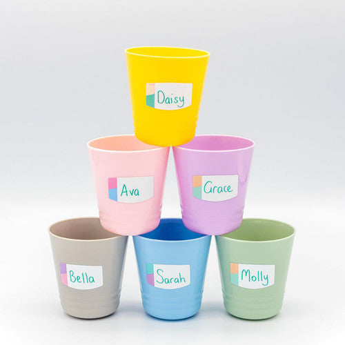 Avery Organisation and Storage Labels Pastel Design 44.4 x 25.4mm Rectangle Removable 50 Pack