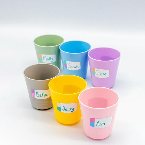 Avery Organisation and Storage Labels Pastel Design 44.4 x 25.4mm Rectangle Removable 50 Pack