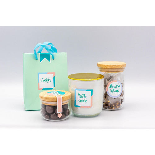Avery Kitchen and Home Gift Labels Design 1 105 x 148mm Assorted Shapes Removable 40 Pack
