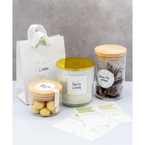Avery Kitchen and Home Gift Labels Design 2 105 x 148mm Assorted Shapes Removable 40 Pack