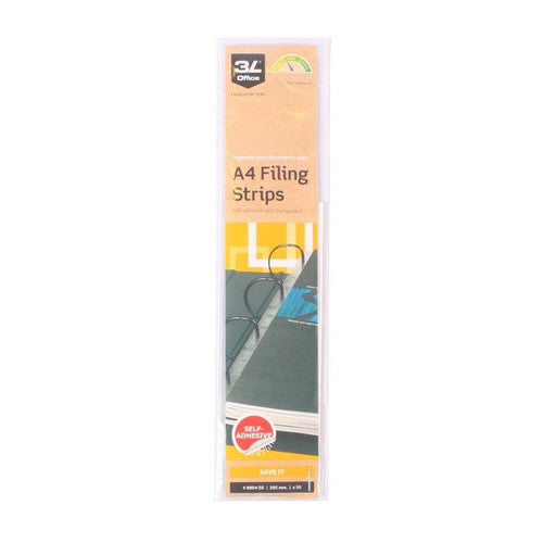 3L Filing Strips 295mm Pack 50