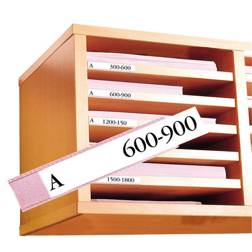 3L Shelf Label Holders 25 x 150mm Pack of 100