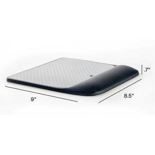 3M Precise Mouse Pad with Gel Wrist Rest MW85B Black