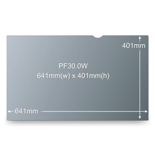 3M Privacy Filter for 30 Inch Widescreen Monitor 16:10 PF300W1B