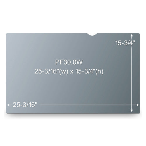 3M Privacy Filter for 30 Inch Widescreen Monitor 16:10 PF300W1B