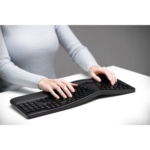 Kensington Pro Fit Ergo Wired Keyboard Black