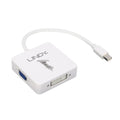 Lindy Mini DisplayPort 1.2 to HDMI VGA and DVI Converter