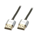 Lindy 1m Slim High Speed HDMI Cable Cromo Line