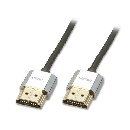 Lindy 2m Slim High Speed HDMI Cable Cromo Line