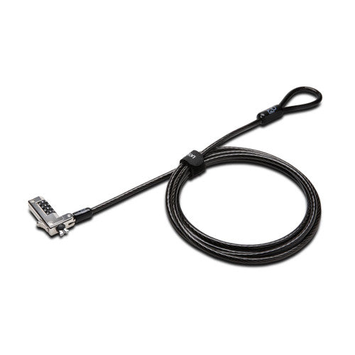 Kensington Slim Combination Laptop Lock for Standard Slot Resettable