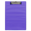 Marbig Clipfolder Polyethylene A4 Summer Colours Purple Pack of 6
