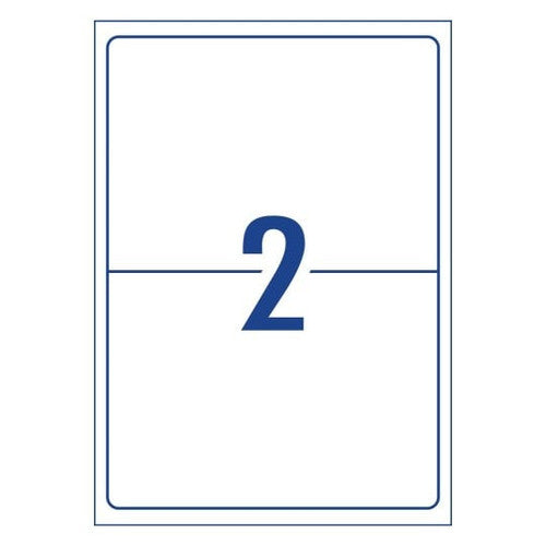 Avery Premium Shipping Labels AveryEco L7168 199.6 x 143.5mm 2UP 200 Labels