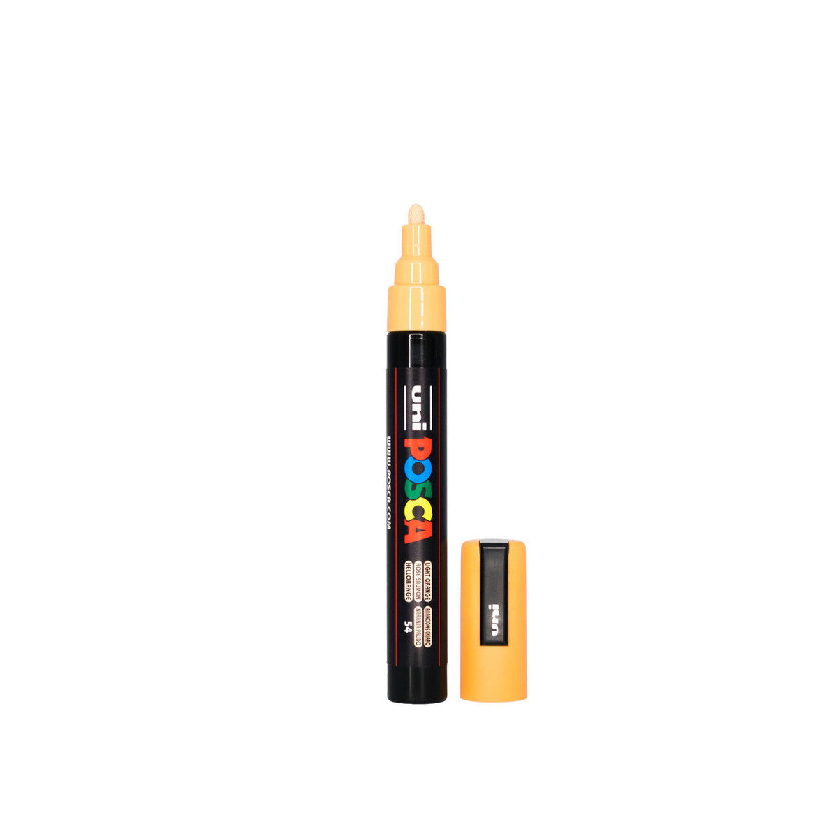 POSCA PC-5M Paint Marker Medium Bullet Tip Light Orange