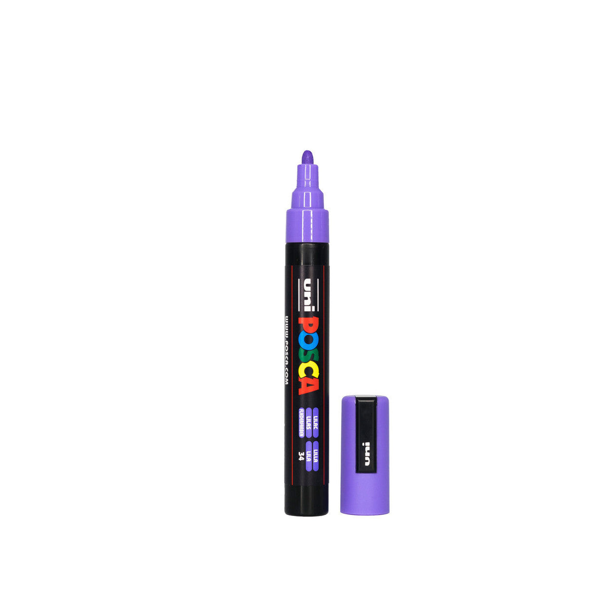 POSCA PC-5M Paint Marker Medium Bullet Tip Lilac