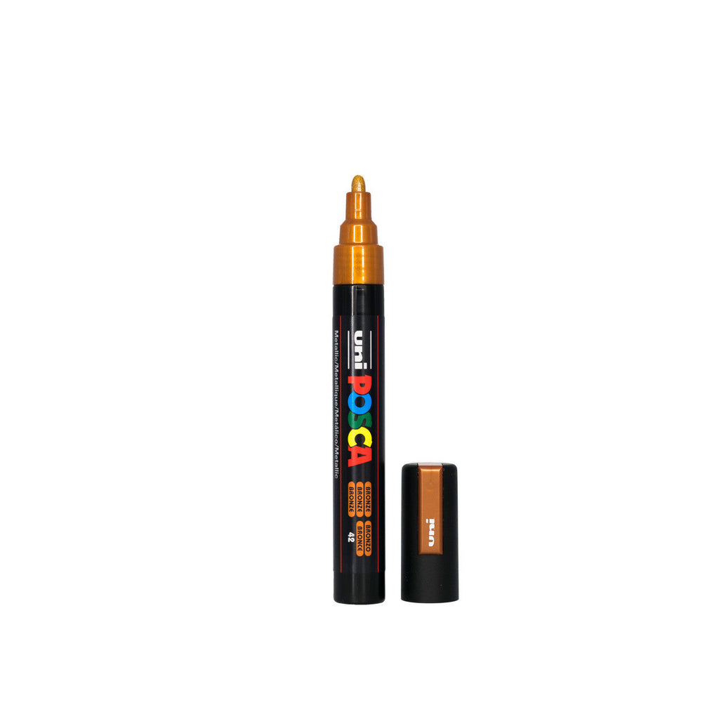 POSCA PC-5M Paint Marker Medium Bullet Tip Bronze