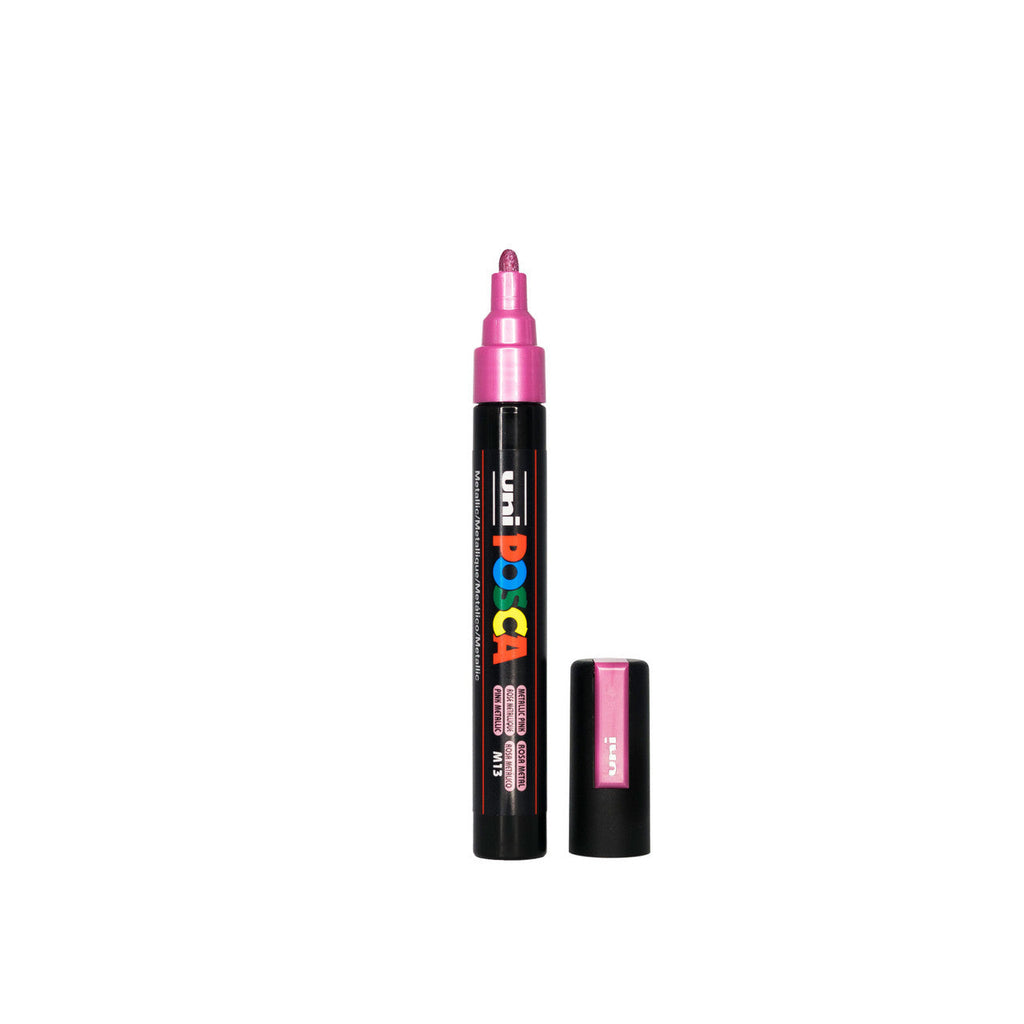 POSCA PC-5M Paint Marker Medium Bullet Tip Metallic Pink
