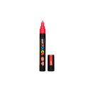 POSCA PC-5M Paint Marker Medium Bullet Tip Fluorescent Red