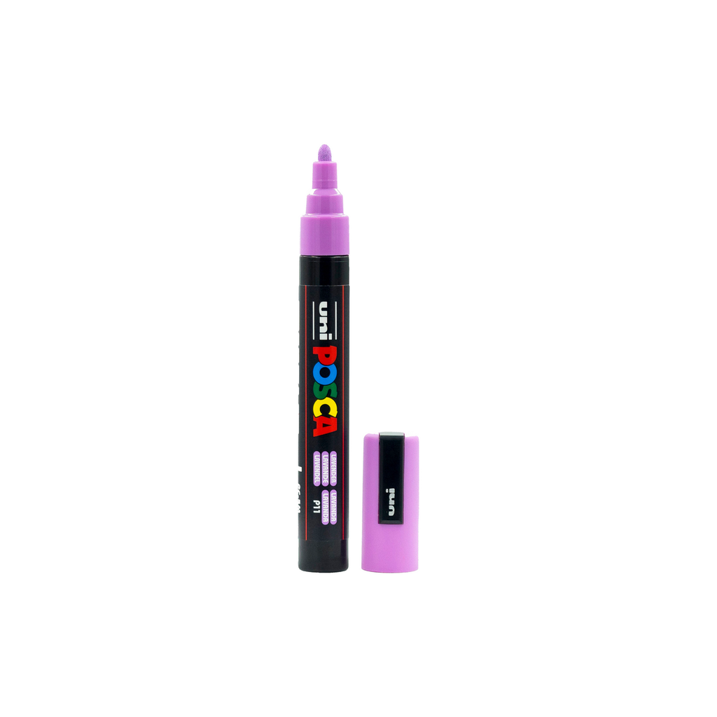 POSCA PC-5M Paint Marker Medium Bullet Tip Lavender