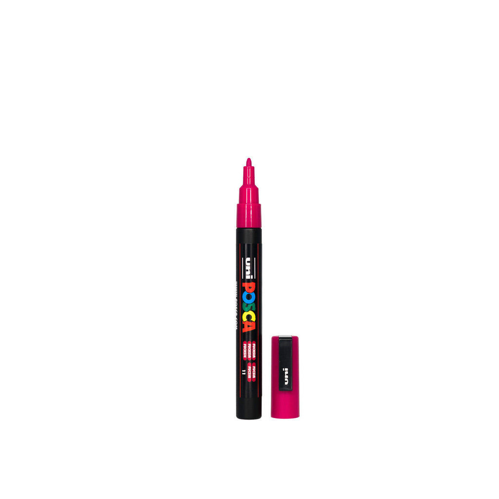 POSCA PC-3M Paint Marker Fine Bullet Tip Fuchsia