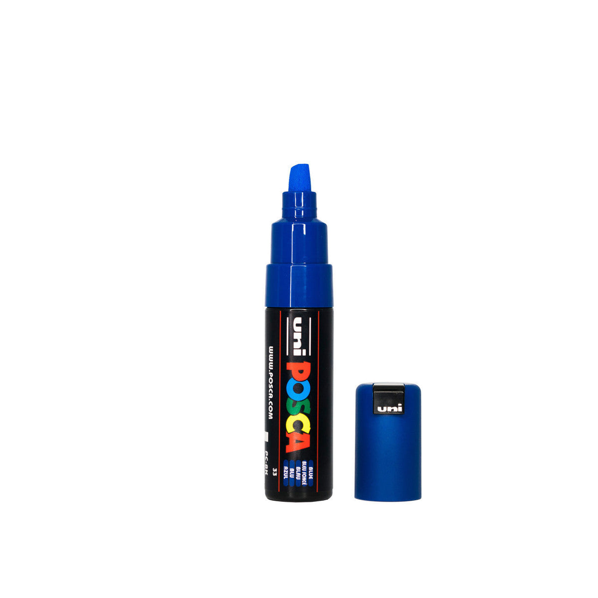 POSCA PC-8K Paint Marker Broad Chisel Tip Blue