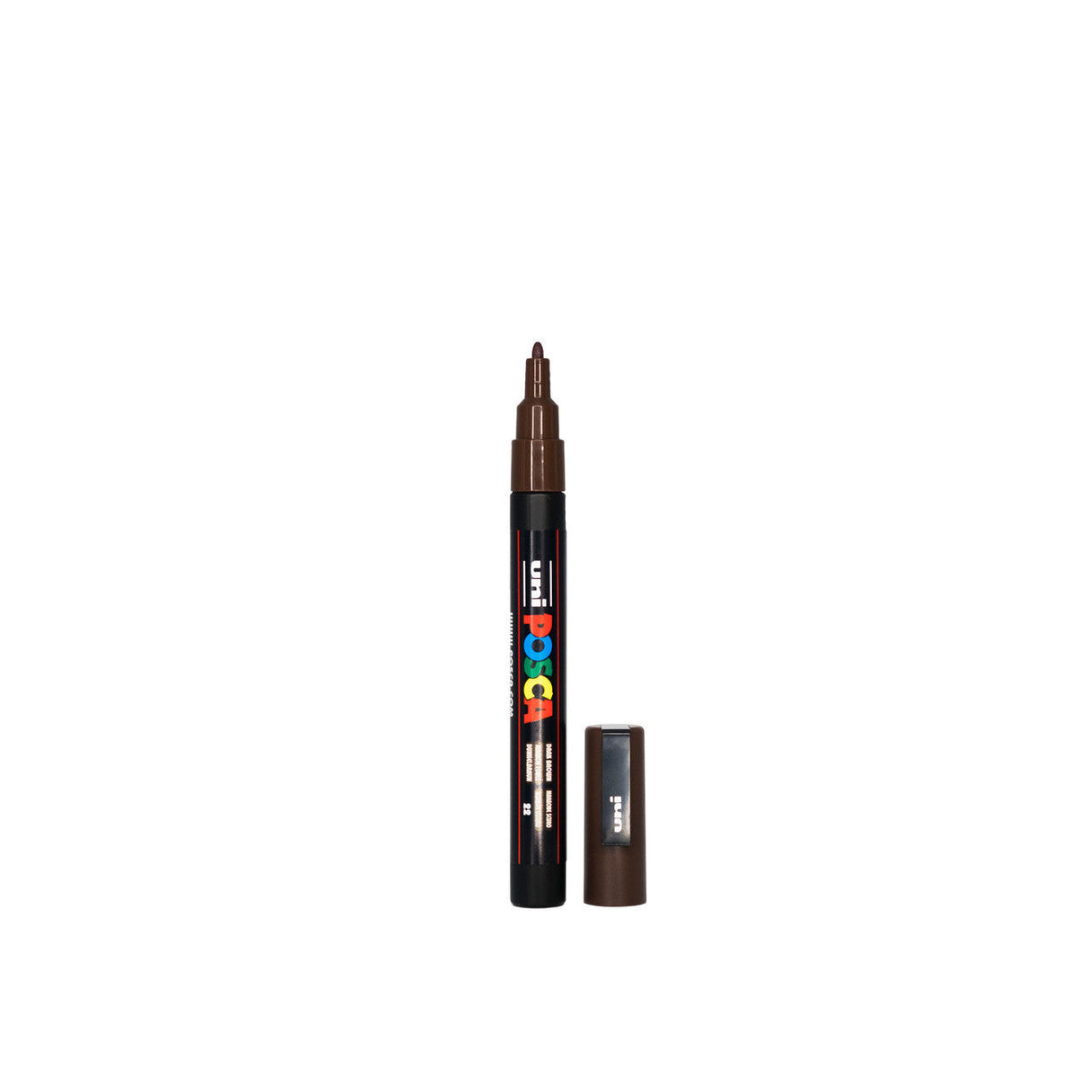 POSCA PC-3M Paint Marker Fine Bullet Tip Dark Brown