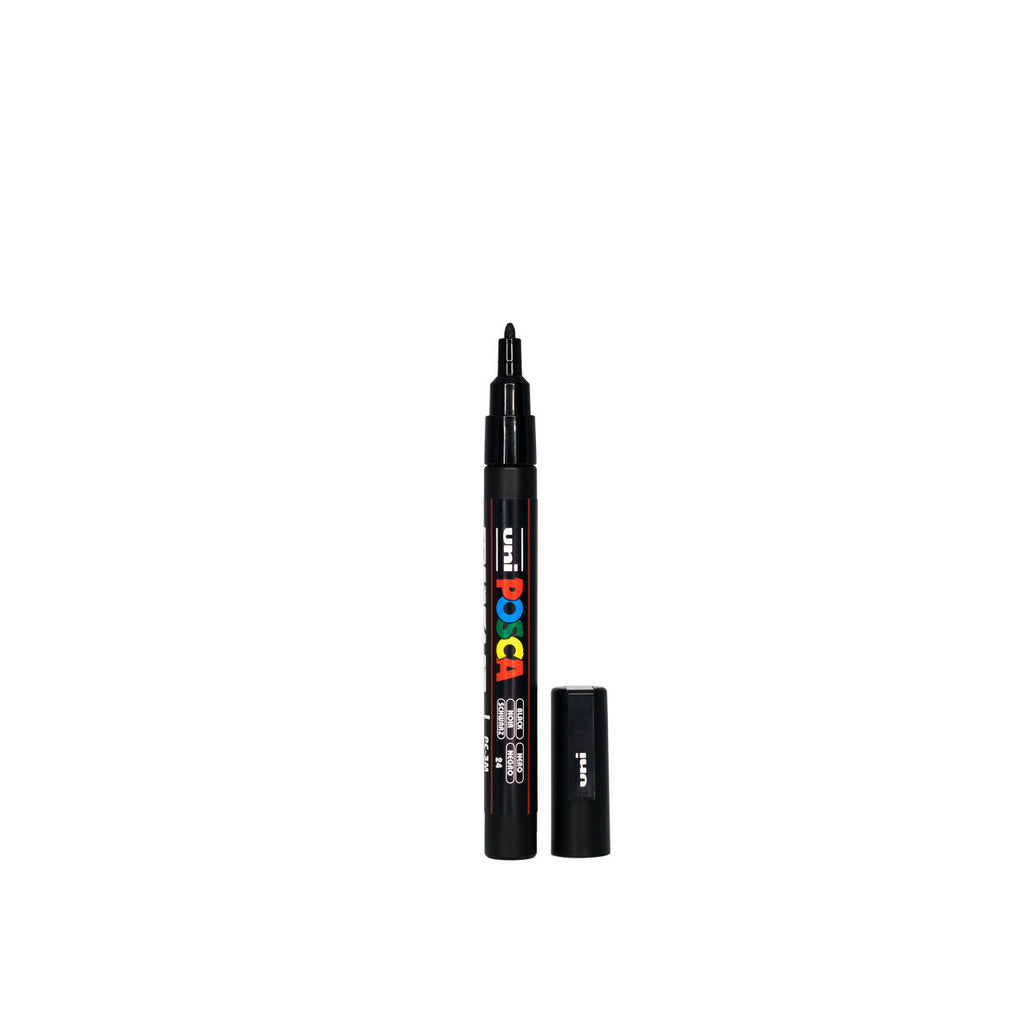 POSCA PC-3M Paint Marker Fine Bullet Tip Black