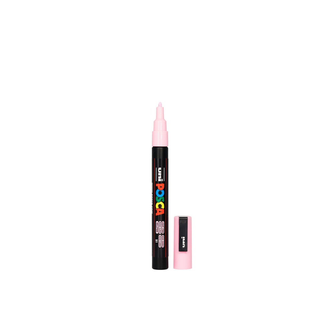 POSCA PC-3M Paint Marker Fine Bullet Tip Light Pink