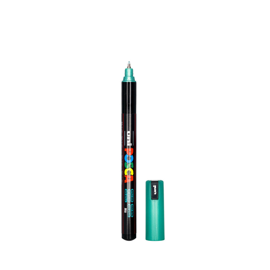 POSCA PC-1MR Paint Marker Ultra Fine Tip Metallic Green
