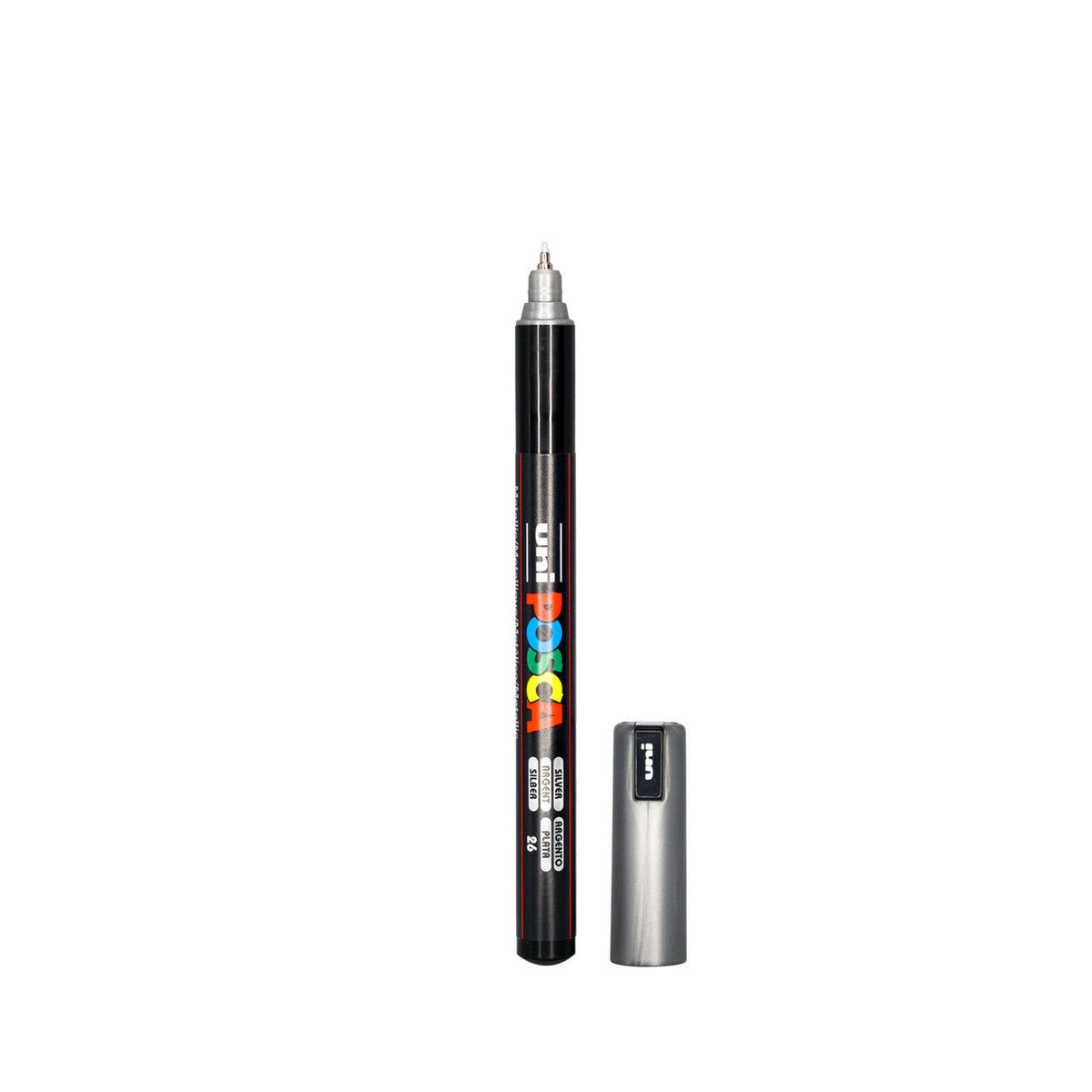 POSCA PC-1MR Paint Marker Ultra Fine Tip Silver
