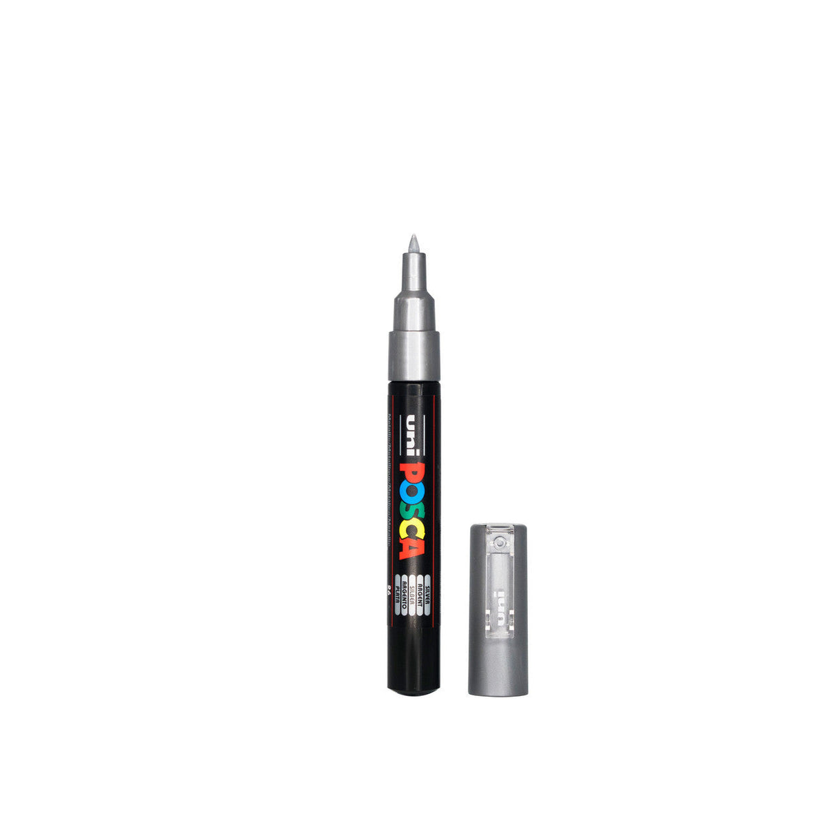 POSCA PC-1M Paint Marker Extra Fine Tip Silver